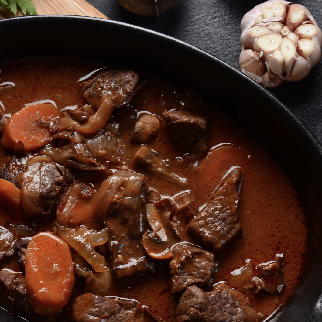 Damian’s Classic Beef Bourguignon